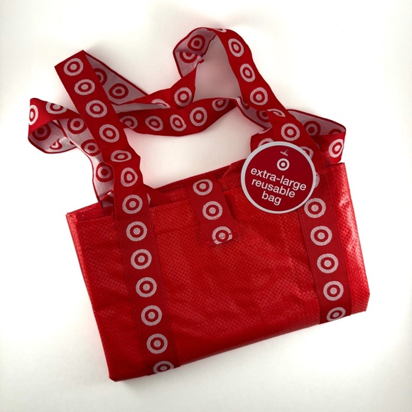 Target 32.5” Reusable Bag XL Tote Run Bag in Red - Picture 1 of 5